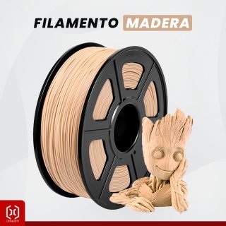 FILAMENTO PLA ESPECIALES - COLOR MADERA