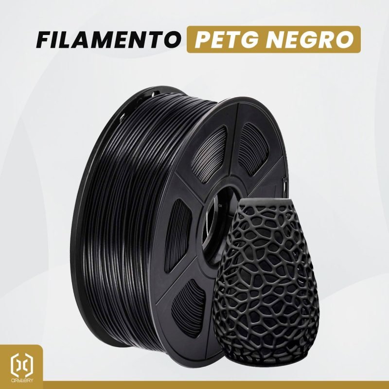 FILAMENTO PLA TECNICO - COLOR PETG NEGRO