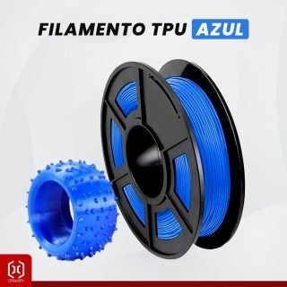 FILAMENTO PLA TPU - COLOR AZUL