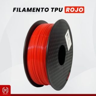 FILAMENTO PLA TPU - COLOR ROJO