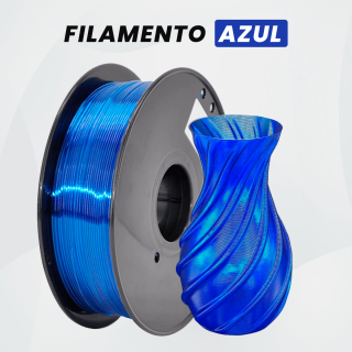 FILAMENTOS PLA - COLOR AZUL-