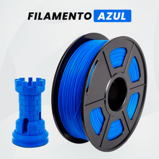 FILAMENTOS PLA - COLOR AZUL