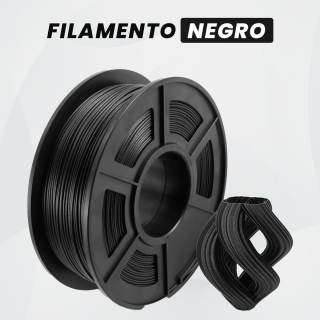 FILAMENTOS PLA - COLOR NEGRO1