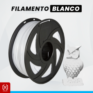 FILAMENTOS PLA SILK - COLOR BLANCO