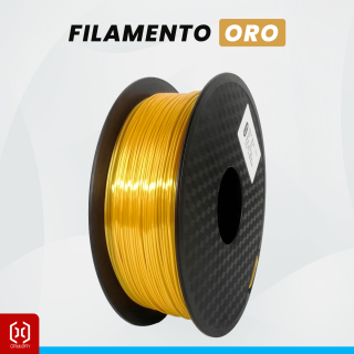 FILAMENTOS PLA SILK - COLOR ORO