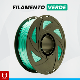 FILAMENTOS PLA SILK - COLOR VERDE